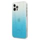 Mercedes iPhone 12 / 12 Pro Case Transparent Line, Blue