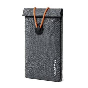 Wozinsky WPB-R12 RFID aizsardzības tālruņa maciņš 21.5x12 cm, pelēks