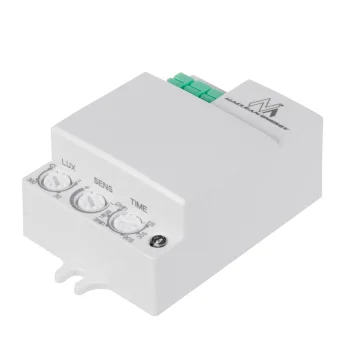 Maclean MCE316 mikroviļņu kustības sensors, 8m, 1200W, IP20, balts