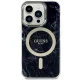 Чехол Guess для iPhone 14 Pro Marble MagSafe, черный