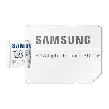 Atmiņas karte SAMSUNG MicroSD MB-MC128SA 128GB + adapteris MB-MC128SA/EU | Memory card adapter