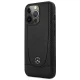Чехол Mercedes для iPhone 15 Pro Max Leather Urban Line, черный