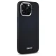 DKNY iPhone 14 Pro Max vāciņš Plain Silver MagSafe Logo, melns