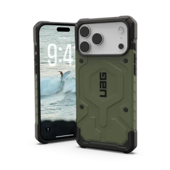 Чехол UAG Pathfinder MagSafe для iPhone 17 Pro Max — оливковый