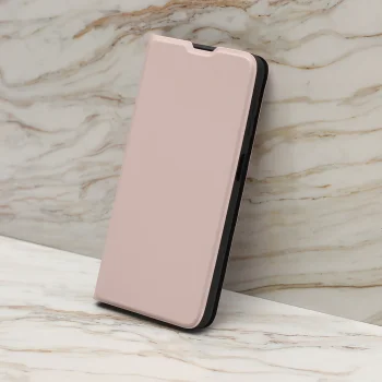 Samsung Galaxy A35 ( SM-A356E/DS ) ) Smart Soft Book Case Cover, Nude | Telefona Vāciņš Maciņš Apvalks Grāmatiņa