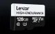 Lexar High-Endurance 128GB microSDXC atmiņas karte LMSHGED128G-BCNNG
