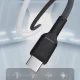 Кабель Dudao L9C Max USB-C - USB-C 240W PD 2м, черный