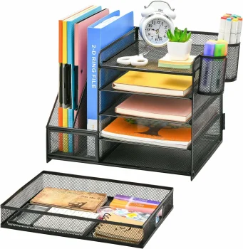 Galda organizators DA462, melns