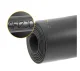 Коврик для йоги 4Fizjo 1185 PU каучук 4 мм, черный