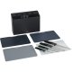 Joseph Joseph Folio Plus 8-piece Knife & Chopping Board Set, Grey