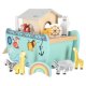 Lulilo KX3074 Noah\'s Ark Wooden Sorter, 20 Elements