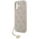 Чехол Guess для iPhone 17 4G Charms Collection MagSafe, розовый
