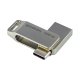 USB-флешка Goodram ODA3 128GB USB 3.2 Type-A / Type-C, серебристая