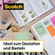 Двусторонняя клейкая лента Scotch с диспенсером 136D-MDEU, 12.7 мм x 6.3 м