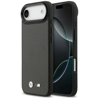 Чехол BMW M Kevlar Matt MagSafe для iPhone Air Черный