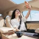 Auto lādētājs Orico FC-60-2C 60W ar ievelkamu USB-C kabeli 65 cm, melns