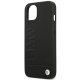 Apple iPhone 14 Plus 6,7\" BMW Leather Stamp Case Cover (Bmhcp14msllbk), Black