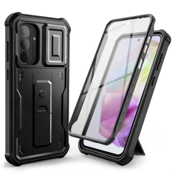 Чехол Tech-Protect Kevlar Cam+ для Samsung Galaxy A36 5G - черный