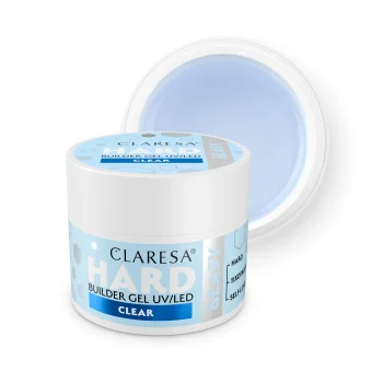Būvējošā nagu želeja Claresa Hard&Easy Builder Gel Clear 45g