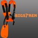 Плечевые ремни для мотокосы Bigstren 00018529, черно-оранжевые