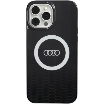 Audi IML Big Logo MagSafe vāciņš iPhone 13 Pro / 13, melns