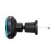 Wozinsky WCT5-Q6S2Y Car Holder with Qi/MagSafe 15W Charger and Fan, Black