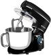 Planetārais virtuves kombains ar blenderi, 6.2 l, 2200 W, melns