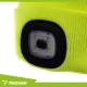 Зимняя шапка Trizand с LED-фонариком, желтая