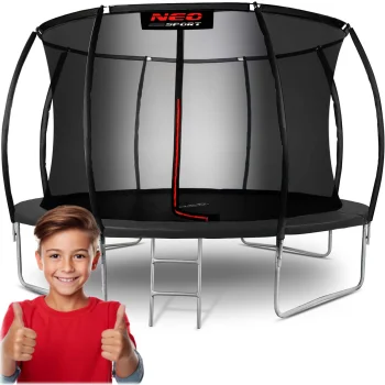 Neo-Sport NS-14C231 dārza batuts ar iekšējo tīklu, 435 cm
