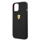 Apple iPhone 13 Ferrari Telefona Maciņš Vāciņš Apvalks Bampers, Melns | Silicone Hard Case Cover (Fessihcp13mbk)