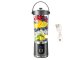 Portable USB Blender 500ml Smoothie Maker with LED Display, Grey
