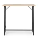 Modernhome saliekams datorgalds 80x45 cm, gaišs ozols