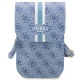 Guess pleca soma tālrunim 4G Stripes, zila