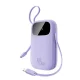 Внешний аккумулятор Baseus EnerFill FC31 20000mAh 45W с дисплеем и кабелями USB‑C...