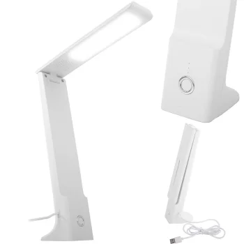 Galda lampa 25 LED, USB, 3 gaismas krāsas, 3W
