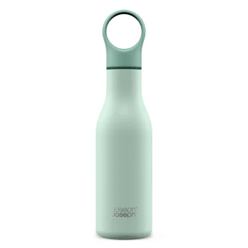Joseph Joseph Loop Vacuum Insulated Water Bottle, 500ml, Green