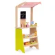 Ecotoys HM328234 liels koka veikals bērniem ar termināli un svariem, 20 elementi
