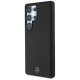 Чехол Mercedes Leather Debossed Lines MagSafe для Samsung Galaxy S25 Ultra, черный