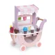 Деревянная тележка с мороженым для детей Ecotoys, 12 элементов