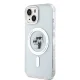 Apple iPhone 15 6.1\'\' Karl Lagerfeld Karl & Choupette Glitter MagSafe Cover Case, Transparent | Telefona Vāciņš...