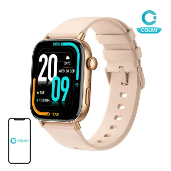 Viedpulkstenis Colmi C8 Max Zelta Bluetooth