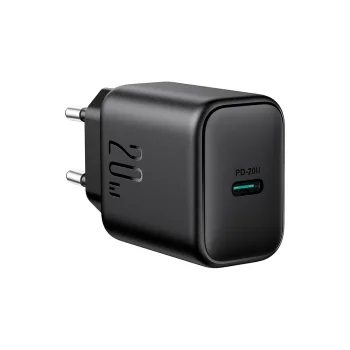 Joyroom JR-TCF20 USB-C PD 20W tīkla lādētājs, melns