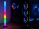 Настольная / напольная лампа LED RGB 40 см, черная