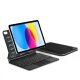 Planšetdatora vāciņš ar tastatūru Tech-Protect iPad 10.9\" 2022 / 11\" 2025, melns