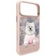Чехол MagSafe для iPhone 17 Pro Max Nimmy Gentle Pets Dog - Розовый