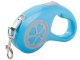 Retractable Dog Leash with Lock, 5m, up to 15kg, Blue