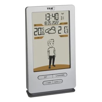 Беспроводная метеостанция TFA WEATHER JACK Серебристая