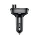 FM модулятор Forever TR-370 Bluetooth с USB-C PD 30Вт и 2x USB-A, черный