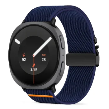 Ремешок Tech-Protect Nylon Clasp для Samsung Galaxy Watch (40/44/46 mm), темно-синий