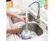 Flexible faucet brush for sink and dish cleaning, 32 cm